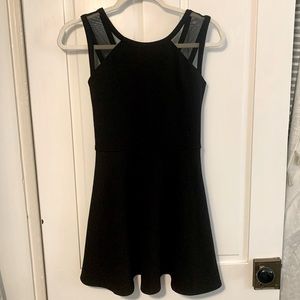 Girl’s black dress